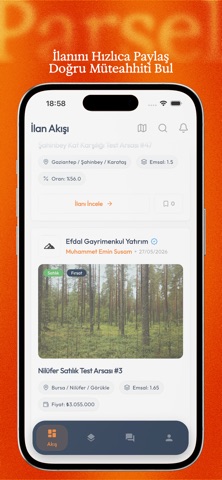 Parsel | İmarlı Arsa Ticareti iPhone screenshot