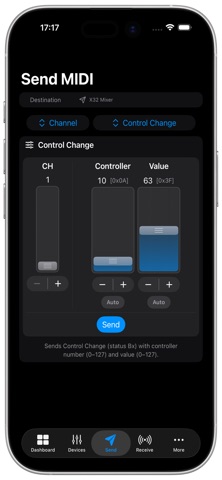 MIDI-Probe screenshot