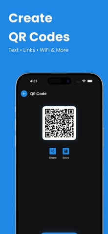 二维码生成与扫码条码 - 带徽标的二维码 screenshot
