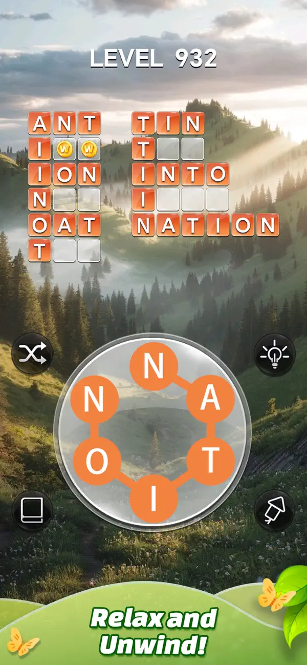 Screenshot #3 pour Otium Word: Relax Puzzle Game