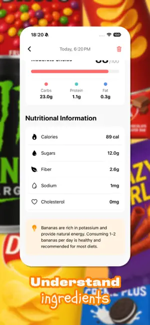 Food & Snacks Scanner screenshot 4