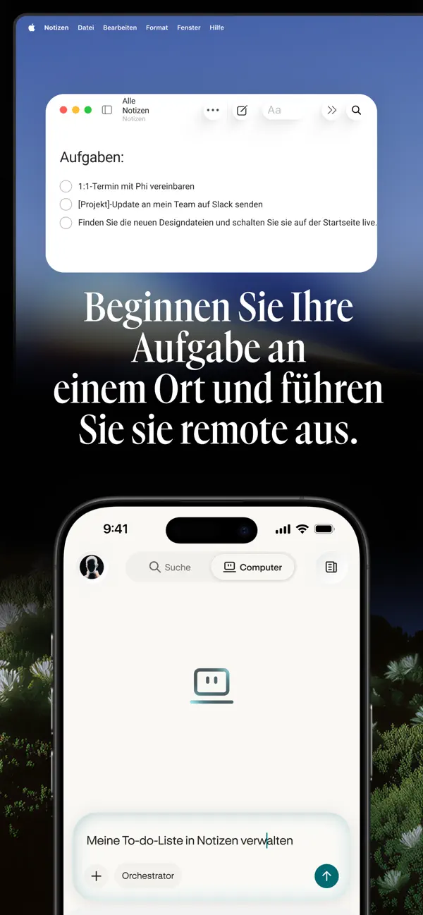 Perplexity: Ask Anything iPhone App Screenshot 7 – Produktivität