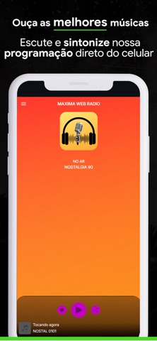 Máxima WebRádio screenshot