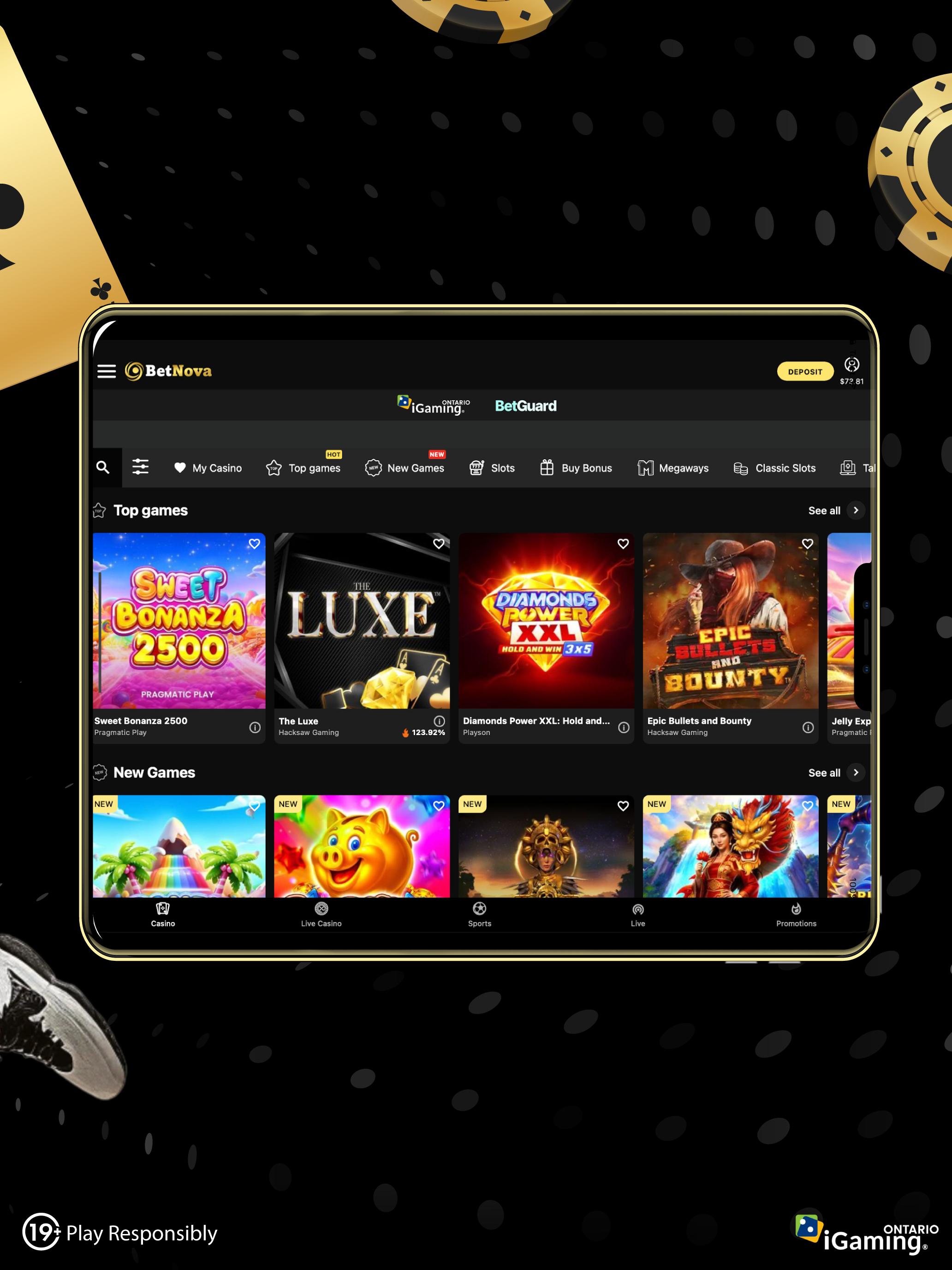 Betnova screenshot 13