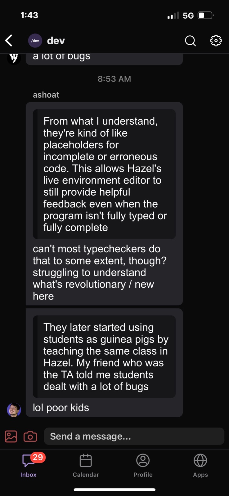 Comm Messenger iphone screenshot 4