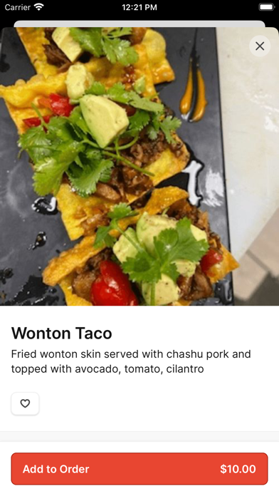 Itto Ramen Bar iPhone screenshot 3 - Food & Drink app