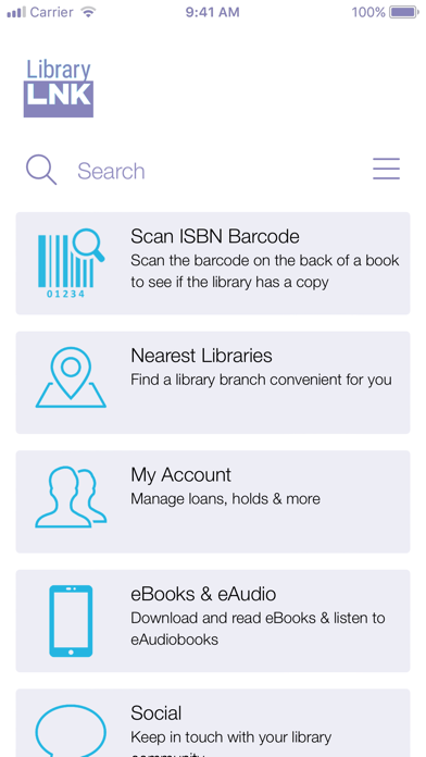 Screenshot #1 pour Lincoln City Libraries App