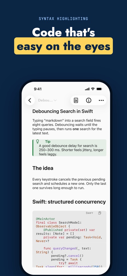 MDash: Markdown Notes Editor screenshot 6