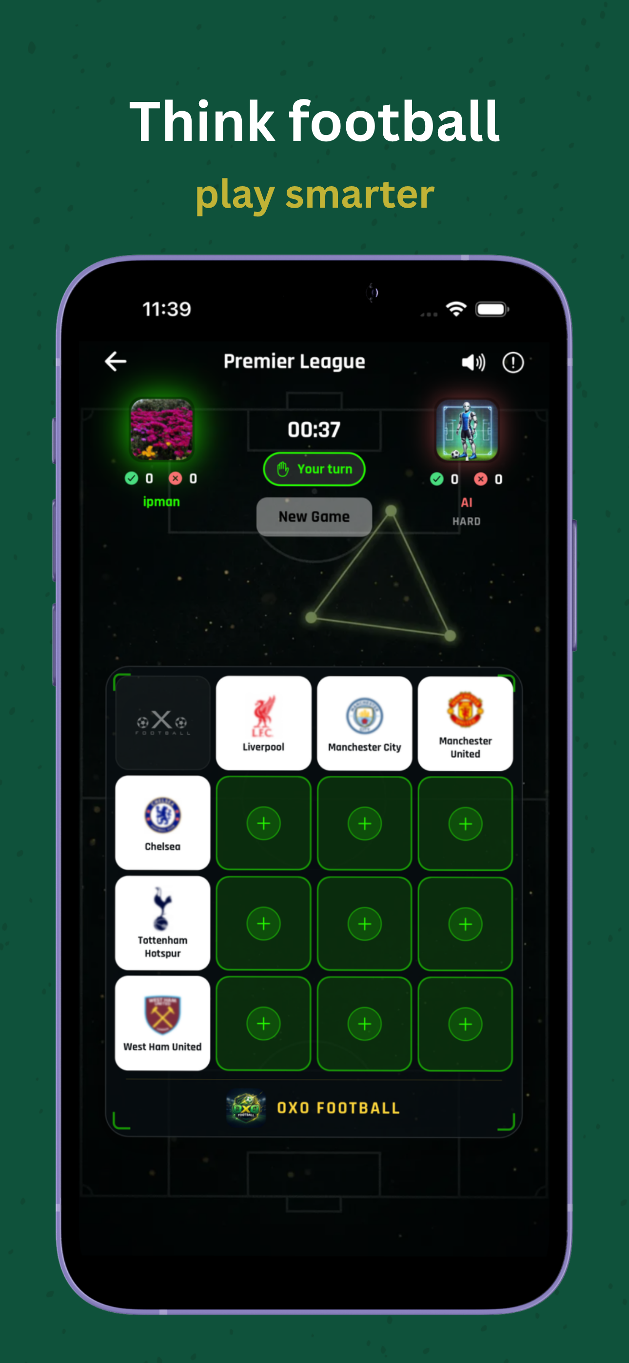 OXO Football - Quiz screenshot 2
