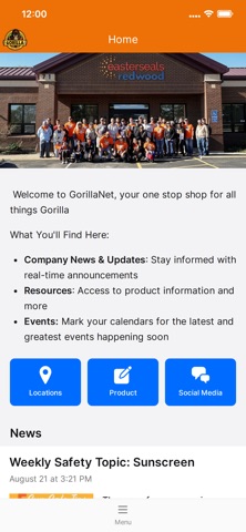 GorillaNet screenshot