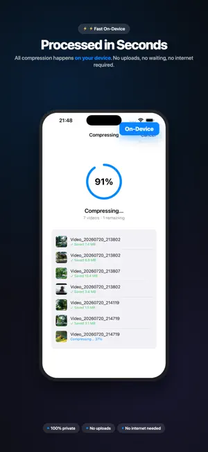 VidZip: Video Compressor screenshot 3