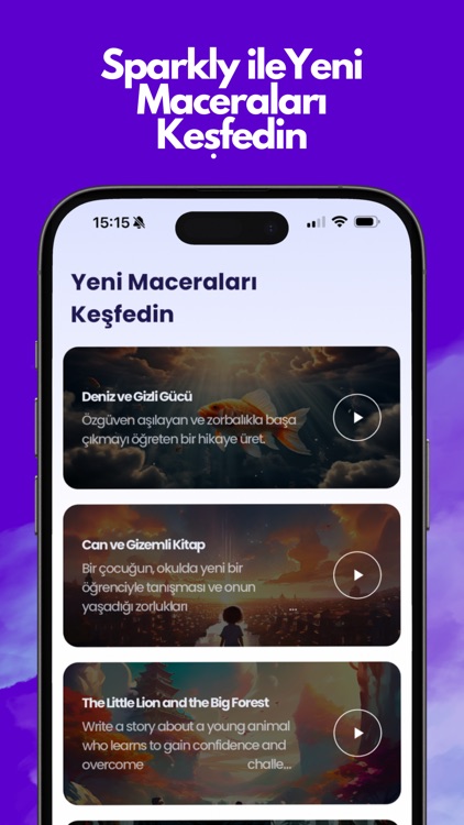Sparkly : AI Hikaye Anlatıcısı