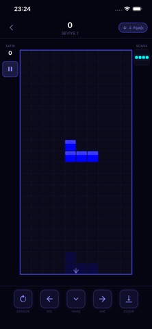Tetris_Game (Classic) Screenshot 2 of 2