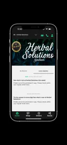 Herbal Solutions screenshot #3 for iPhone