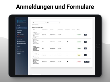 BzÄK RHH MFA iPad screenshot