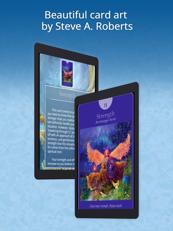 Angel Tarot iPad screenshot 6 - Lifestyle app