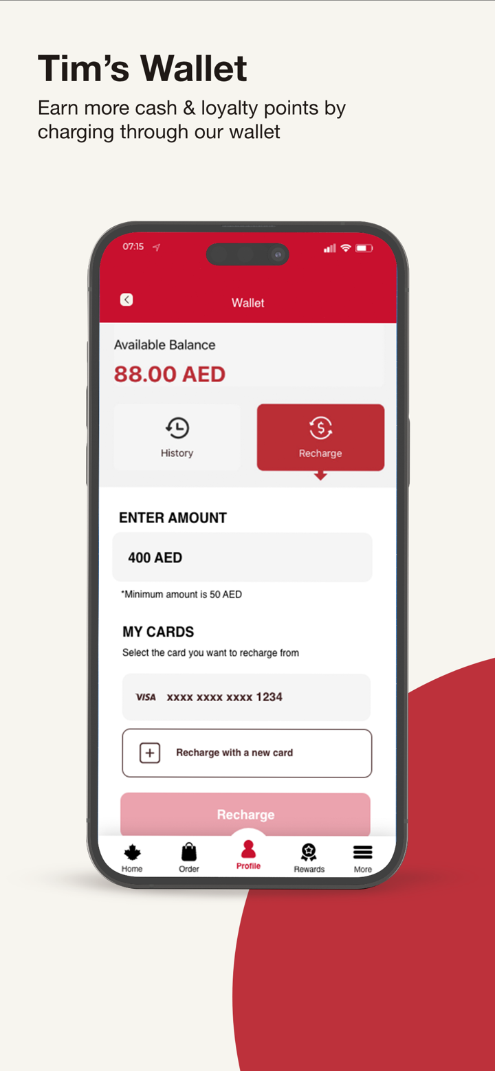 Tim Hortons Middle East screenshot 5