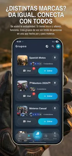 Captura de pantalla de Intermoto en iPhone 3