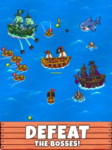 Pirates!: Survivor game iPad screenshot