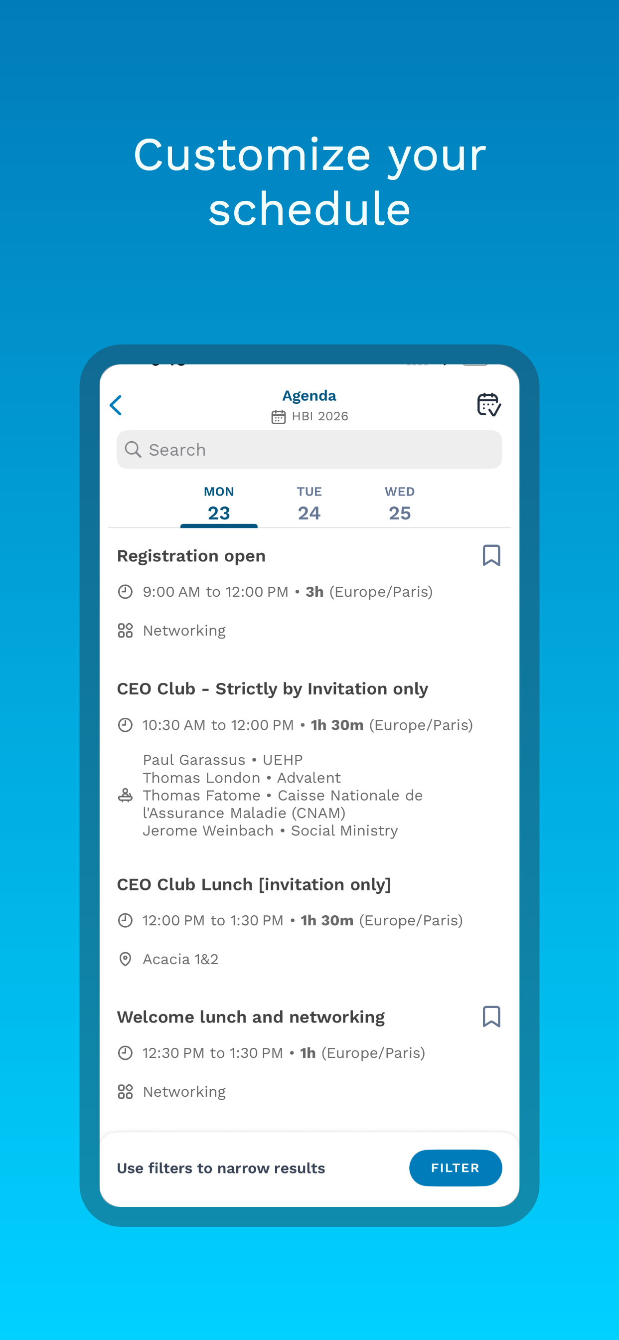 HBI Events screenshot 4