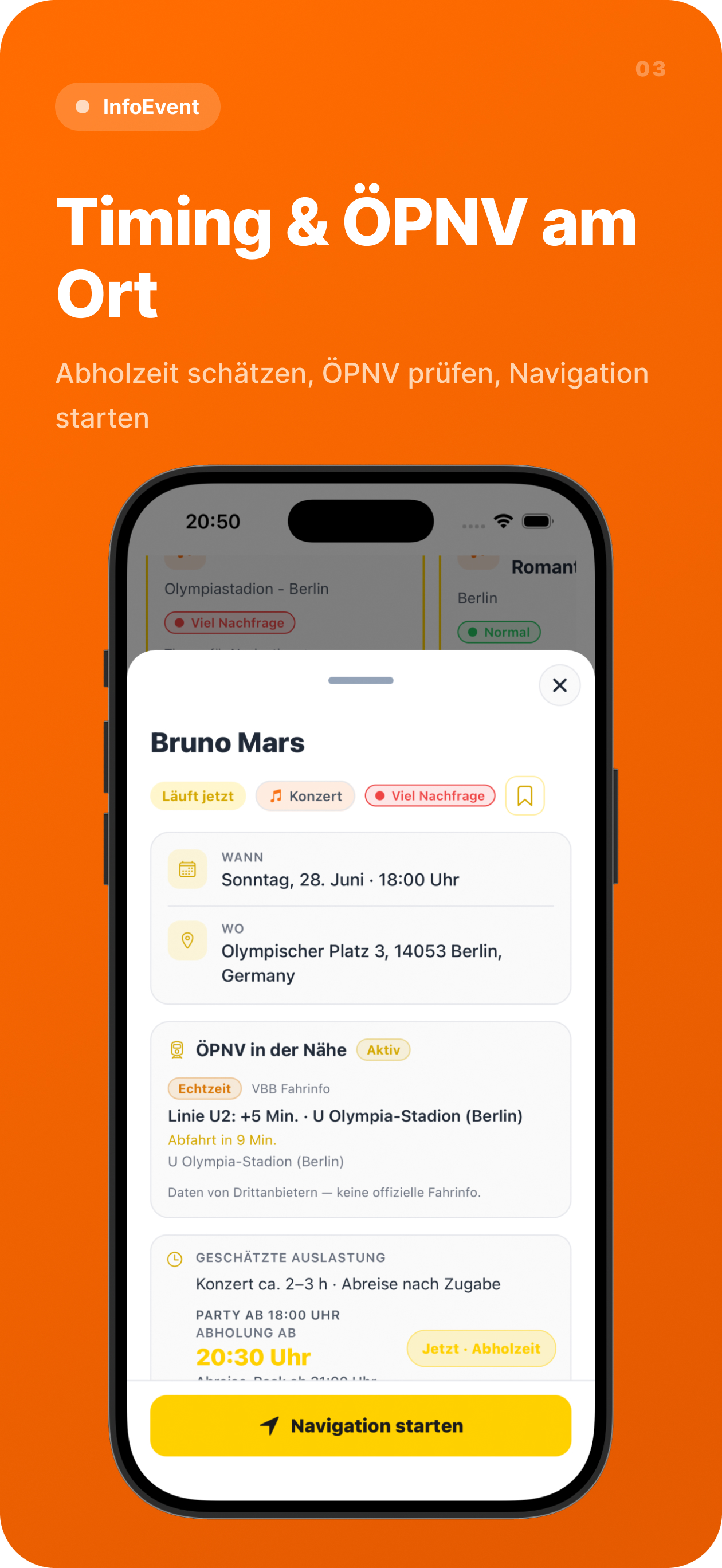 InfoEvent screenshot 3