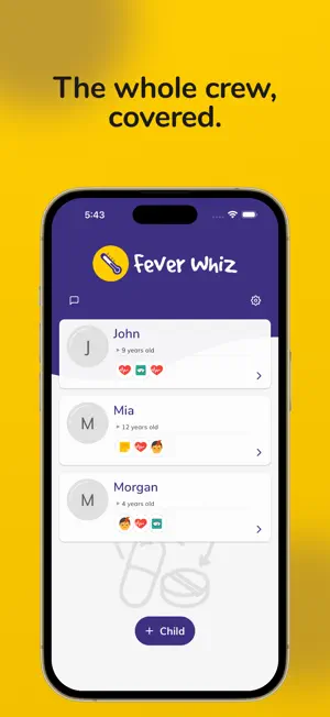 Fever Whiz: Medication Tracker screenshot 2