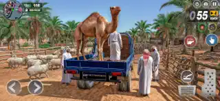Qurbani Animals Cargo Truck 3D - Screenshot 2