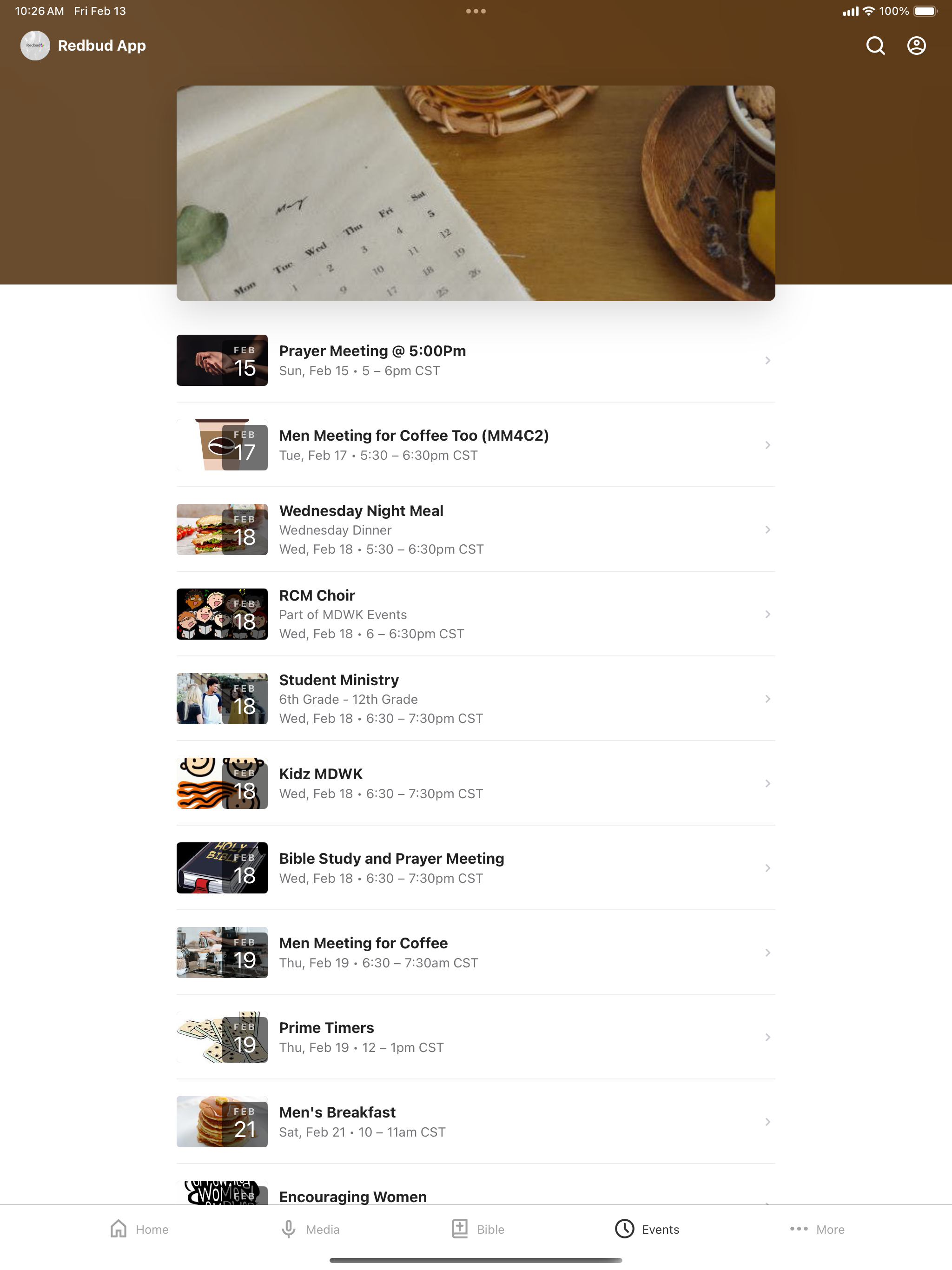 Redbud Baptist screenshot 7