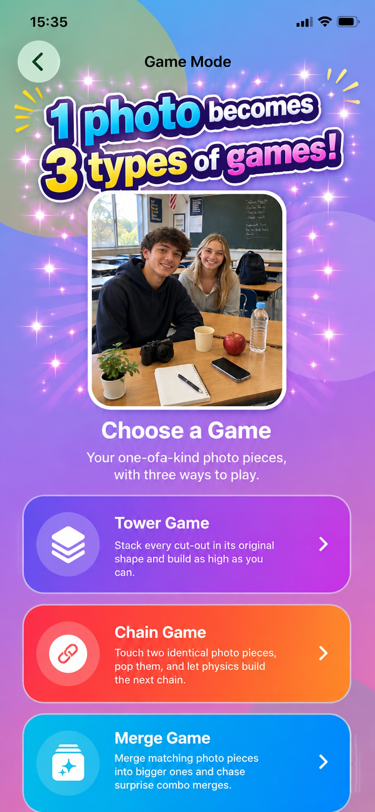 PicTower: Photo Tower Game screenshot 4