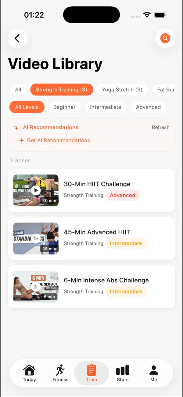 Screenshot #3 pour KinetFit