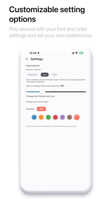 ChordPedia: Guitar Chords iPhone screenshot 7 - Music app