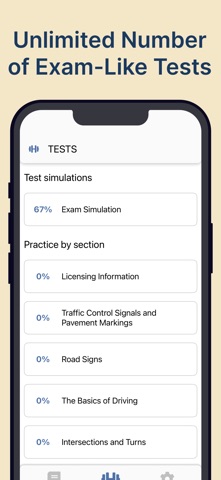 Alberta Class 7 Driving Test screenshot