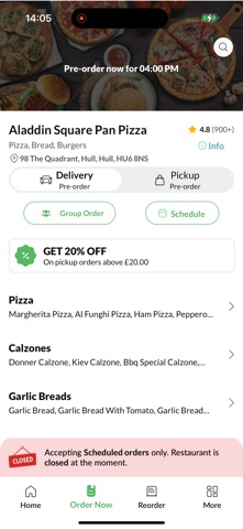 Aladdin Square Pan Pizza Screenshot 2 of 5