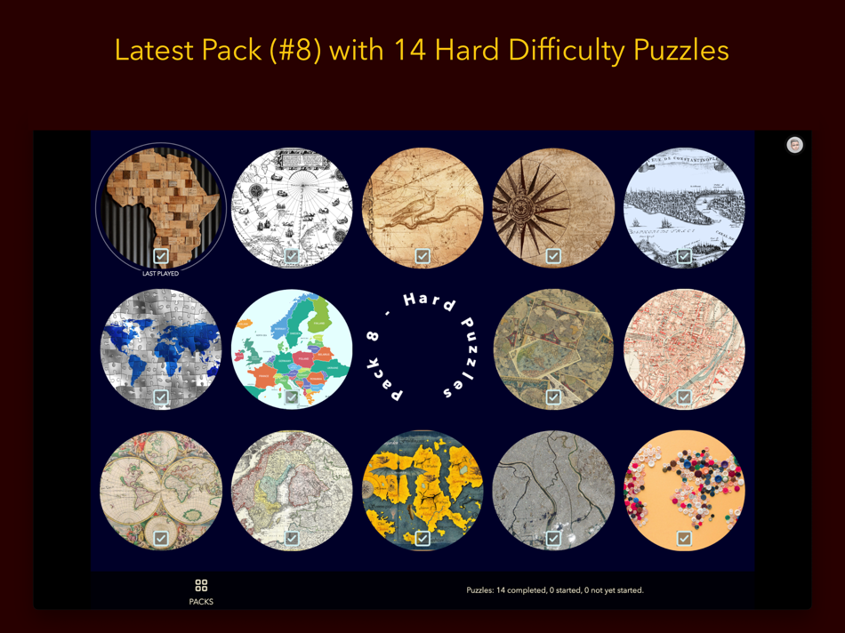 #6. Map Puzzles (macOS) 由: CleverInfo