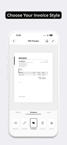 Invoice Vi Screenshot 1 of 7