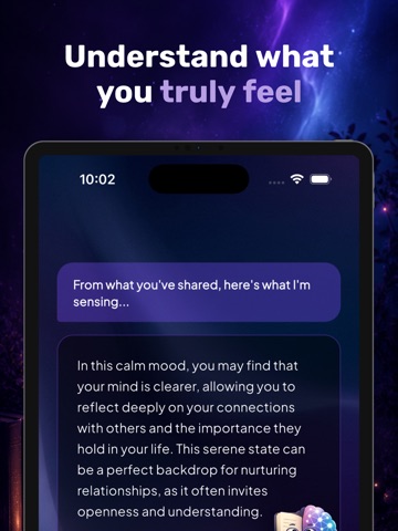 AI Journal: Mood & Diary iPad screenshot