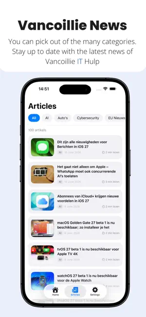 Vancoillie News screenshot 3