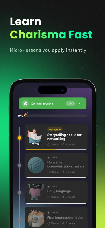 CharmXP: AI Charisma Coach screenshot 6 of 7