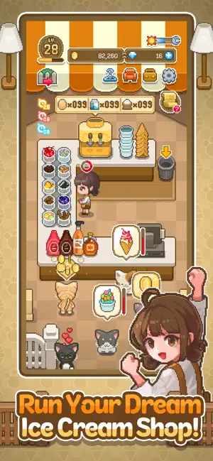 Creamia: Ice Cream Tycoon screenshot 2