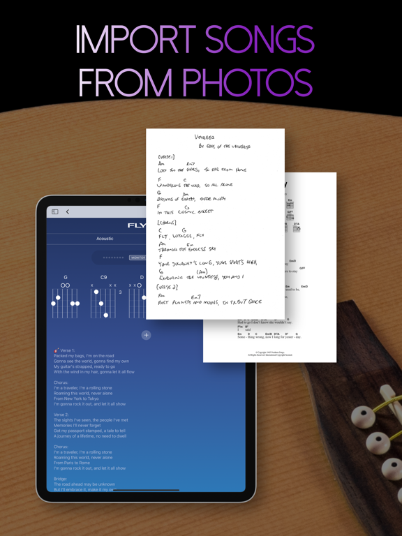 Guitar Notebook iPad screenshot 2 - Music app