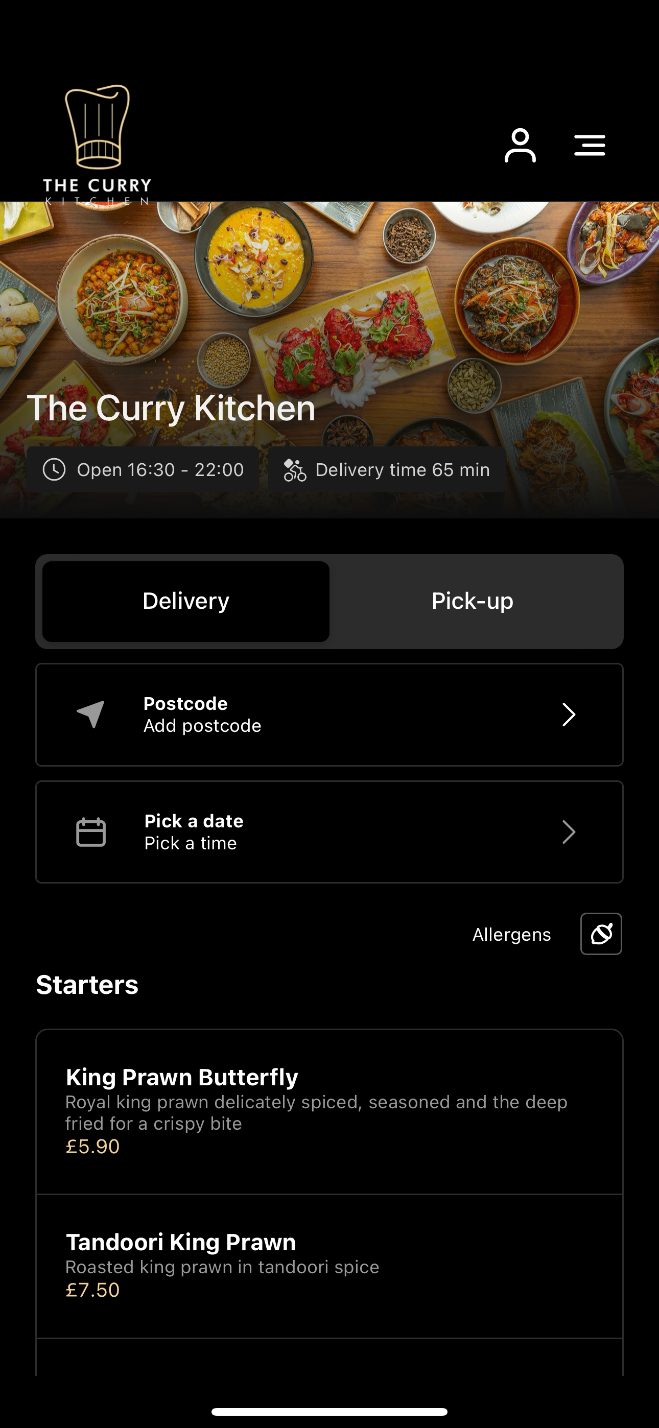 The Curry Kitchen UK screenshot 3