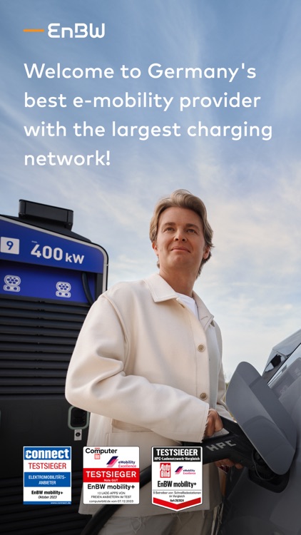 EnBW mobility+: EV charging