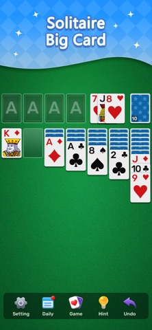 Solitaire Lite - Big Card Screenshot 3 of 4