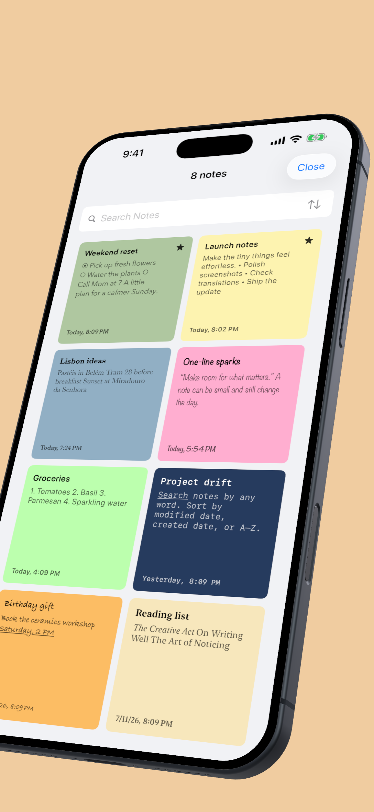 Hi Sticky: Sticky Notes screenshot 3