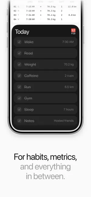 Things take time — Logbook screenshot 2