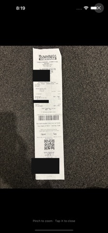 AusTax Receipts iPhone screenshot