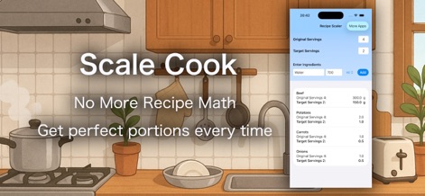 Scale Cook - Food & Drink App | MWM