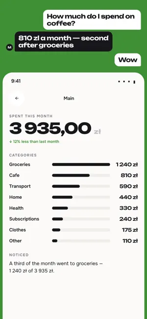 MoneyChat: Expense Tracker screenshot 4