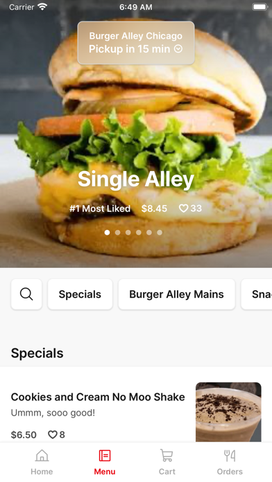 Burger Alley Chicago Screenshot