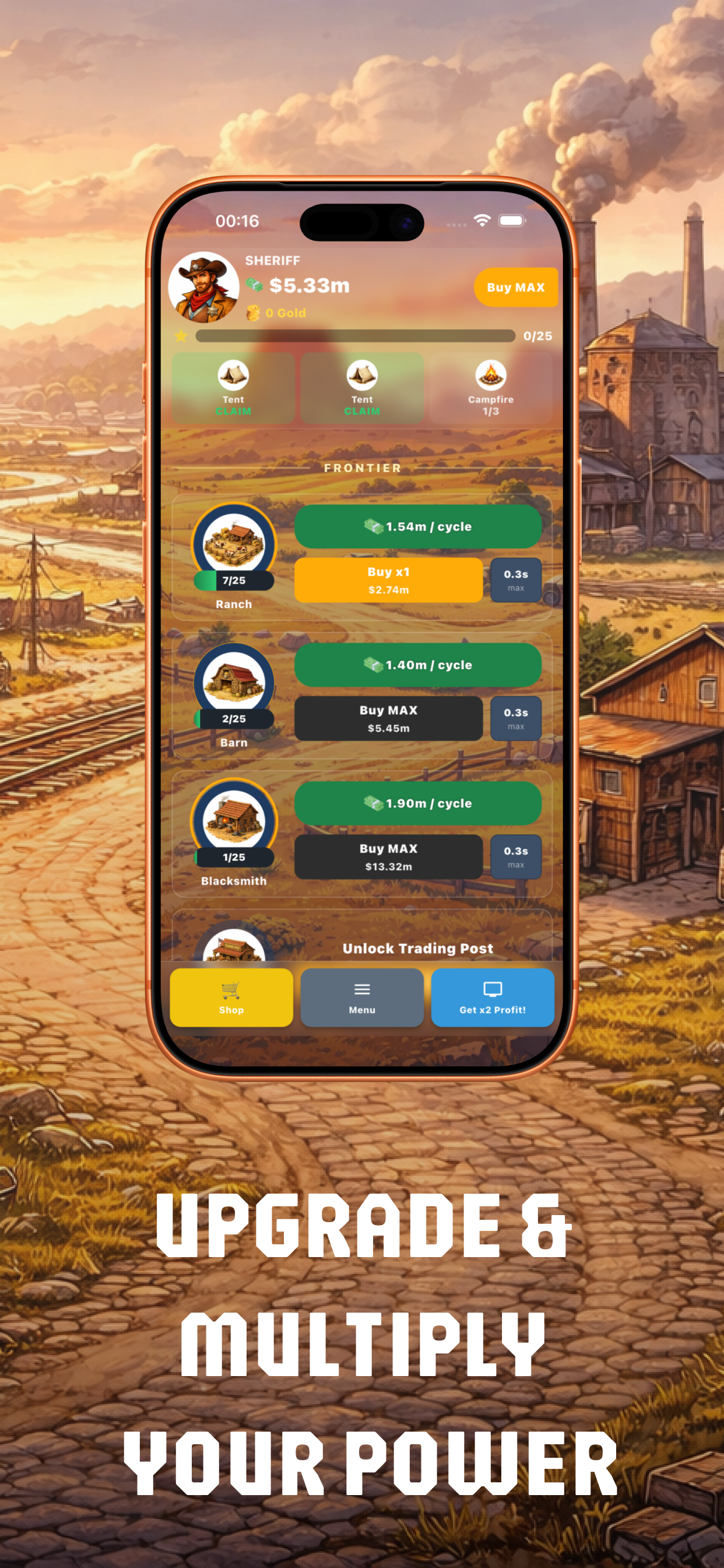 Idle Empire: Rise of America screenshot 4